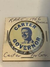 1966 President Jimmy Carter For Governor GA - Photo Campaign Pin Pinback Button picture