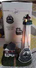 Lefton Old Point Comfort Lighthouse With Keepers House Lamp Electric In Original picture