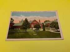 Ogdensburg, N.Y. ~ St Lawrence State Hospital Admin. Bldg. 1940 Vint. Postcard picture