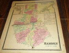 1869 3 MAPS HAMDEN TOWN/VILLAGE LANSINGVILLE NY DELAWARE CO RESIDENTS- DIRECTORY picture