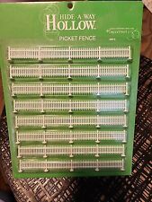 Dept 56 Vintage Hide-A-Way Hollow WHITE FENCING #5347-3 picture