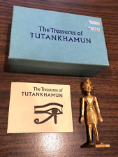 Treasures of Tutankhamun Metropolitan Museum Brass Art Figure King Tut MMA picture