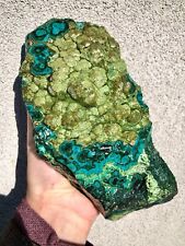 3.4 Pound: Malachite, Chrysocolla, & Dioptase Botryoidal Rough from DRC, Africa picture