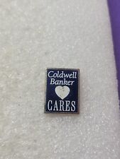 Coldwell Banker Cares Vintage Enamel Lapel Pin Single Post Clutch Back picture