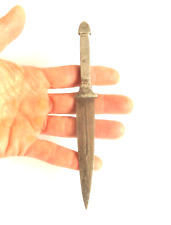 💥 antique gamblers, garter prostitute DAGGER small dirk boot knife with sheath picture