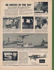 Magazine Ad - 1957 - Cessna Airplanes - Wichita, KS picture