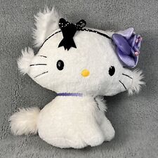 2006 Sanrio 15” Sitting Charmmy Kitty Plush Bow Purple Nakajima Flower Rare picture