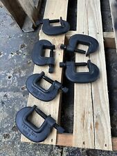 c clamps heavy duty made in usa. Qty Listed As 1, All Clamps (6) Are Included picture