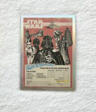 2021 Topps Chrome Galaxy Star Wars #V-11 Villain Action Figures Vintage Card picture