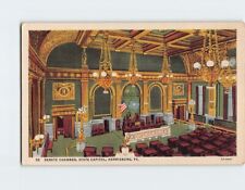 Postcard Senate Chamber State Capitol Harrisburg Pennsylvania USA picture