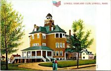 Lowell Highland Club Lowell Mass,  Unposted ~P4 picture