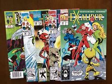 EXCALIBUR - Lot of 5 -#42, 46, 48, 50, 117 Marvel picture