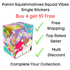 Panini Squishmallows Squad Vibes Single Stickers (2023) - Buy 4 get 10 Free picture