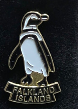 Falkland Islands Penguin Lapel Pin with Gift Box picture