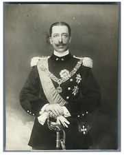 Italy, Prince Vittorio Emanuele, Count of Turin Vintage Silver Print Print a picture