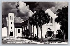 RPPC Postcard FL Sarasota Episcopal Church Of The Redeemer AF22 picture