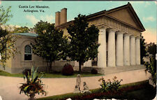 Postcard Curtis Lee Mansion Arlington Virginia Divided Back Card 1921 picture