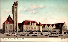 Postcard Union Railroad Station in St. Louis, Missouri picture