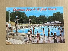 Postcard Junction City KS Kansas Rock Springs Ranch 4-H Club Center Vintage PC picture