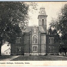c1910s Indianola, IA Chapel Simpson College Church Litho Photo Postcard Atq A119 picture