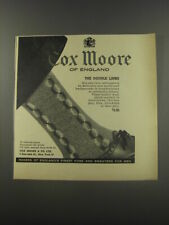 1956 Cox Moore of England Socks Ad - The Double Links picture