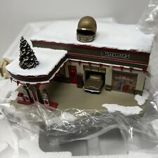 Hawthorne Village NFL Tampa Bay Buccaneers Service Station Christmas Village New picture