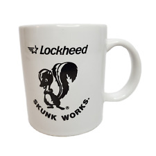 Lockheed Martin ADP Skunk Works Coffee Mug White Black Ceramic picture