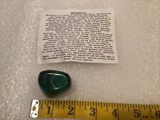 1 Medium Malachite Tumbled Stone (Crystal Healing Reiki Gemstone Metaphysical) picture