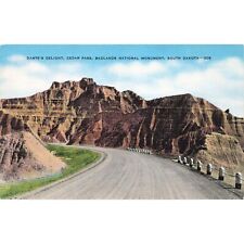 Postcard Dante's Delights, Cedar Pass, Badlands National Monument, South Dakota picture