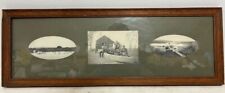 CA 1890’s Antique Framed Historic Hunting & Fishing Photographs - WYOMING picture