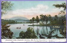 Antique 1906 Postcard: Moosehead Lake, Greenville Junction, ME; undivided back picture