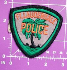 Ft. Lauderdale Florida Police patch-vintage picture