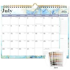 2024-2025 Wall Calendar - 18 Monthly Wall Calendar 2024-2025 Wall Calendar Blue picture