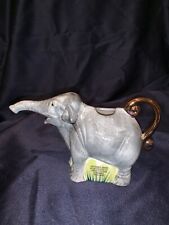 Andy Titcomb 1998 Elephant Teapot Made in England (no Lid) picture