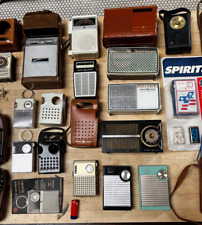 HUGE Lot of 53 US-Built Transistor Radios - 1955-1964 w/cases etc NO RESERVE picture