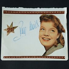 Original Autograph Romy Schneider On Albumseite M.Collage 50’S Sissi V. For picture