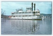 c1960's The Julius C Wilkie Stern-Wheel Steamboat Winona Minnesota MN Postcard picture
