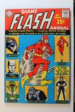 GIANT FLASH ANNUAL #1 FAMOUS FLASH FIRSTS...Featuring ORIGIN STORIES  picture