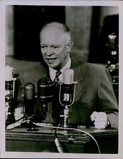 GA54 1953 Orig Billy Walker Photo DELEGATES HEAR PRESIDENT EISENHOWER Washington picture