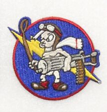 Air Force Patch & History on Card 487th Fighter Squadron NEW picture