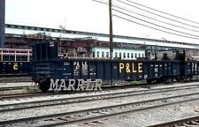 RR LARGE PRINT-PITTSBURGH & LAKE ERIE P&LE 47392 at McKeesport Pa  6/3/1982 picture