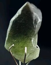 15.5Ct Natural Terminated Ludwigite Peridot Crystal from Mansehra Pakistan picture