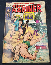 Sub-Mariner #18 Marvel 1969  Raw picture
