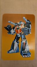1985 Transformers Action Cards #14 Wheeljack - Transparent Variation picture
