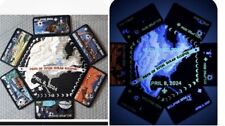 SOLD OUT Online 2024 BSA Boy Scouts Solar Eclipse Patches Set GLOW IN THE DARK picture