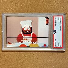 SOUTH PARK #8 CHEF (ISAAC HAYES) 1998 COMIC IMAGES VTG CARD - PSA 9 MINT picture