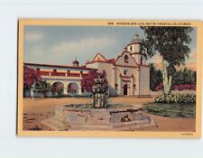 Postcard Mission San Luis Rey de Francia California USA picture