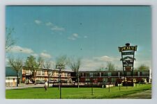 Wall SD-South Dakota, The Plains Motel, Exterior, Vintage Postcard picture