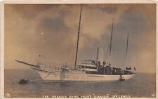 J36/ Ship RPPC Postcard c1910 Spanish Royal Yacht 