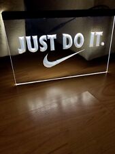 NIKE JUST DO IT LED NEON LIGHT SIGN 8x12 picture